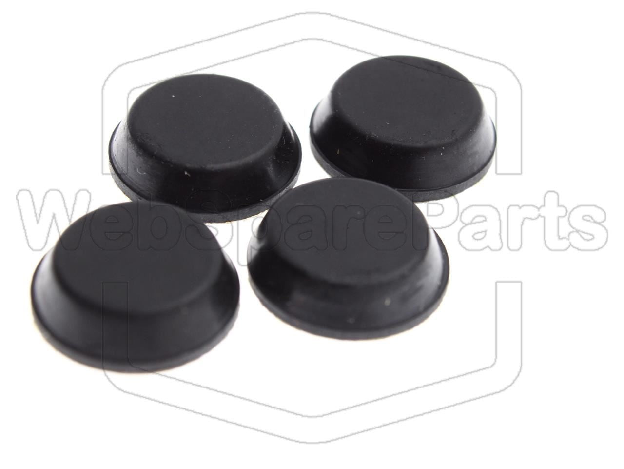 Rubber Feet For Cassette Deck Bang & Olufsen Beocord 3300 Type: 2941, 2942, 2943, 2945 (1987-1989)
