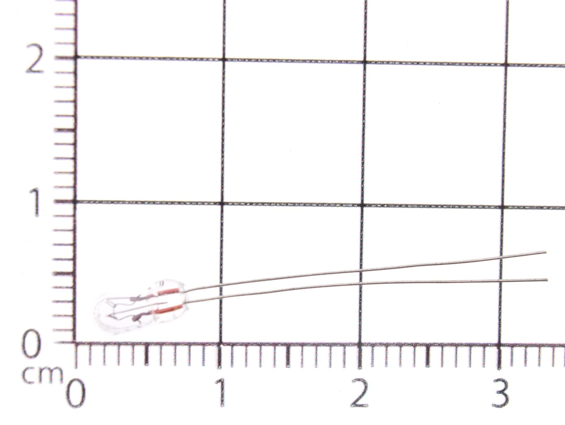 Miniature lamp 12 Volts 60mA Ø 3.15mm Length 7mm