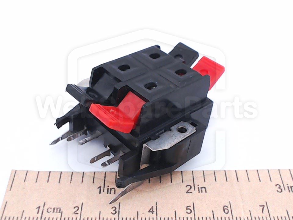 Aiwa CZV-R Series PCB Speaker Connector for Vintage Audio Repair