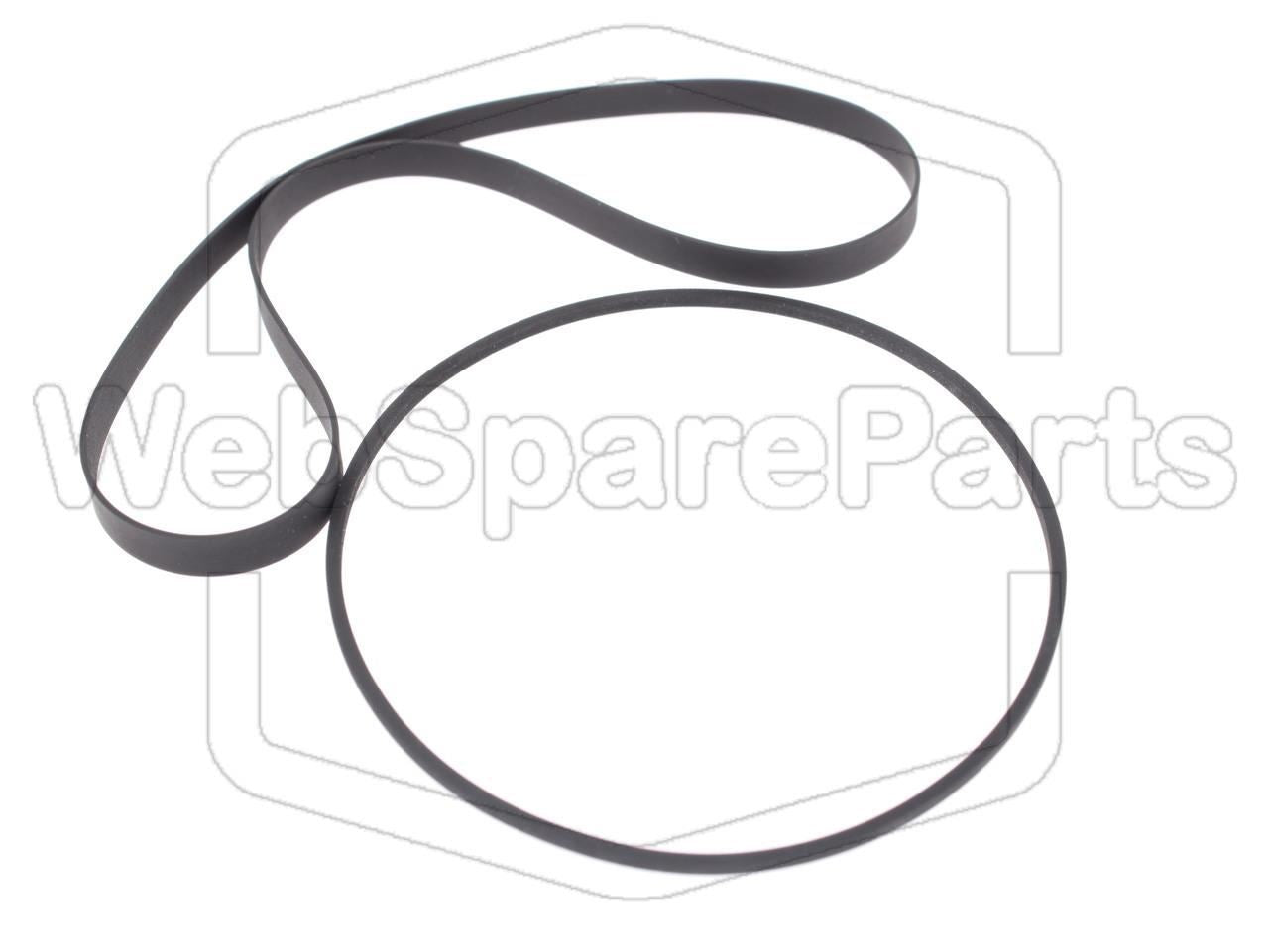 Belt Kit For Stereo Cassette Deck Kenwood KX-71R