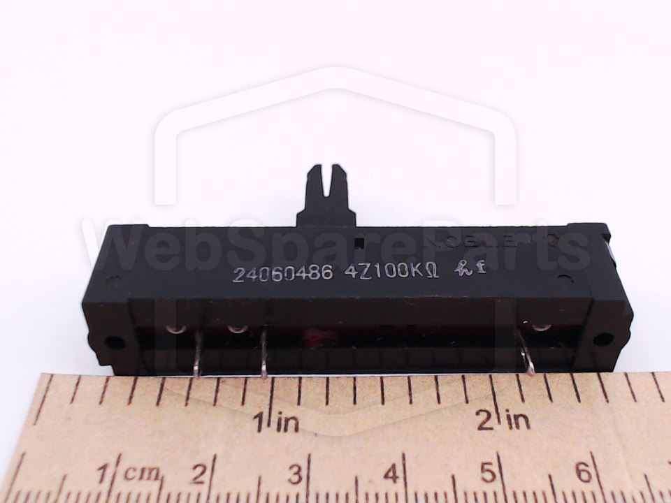 100K Sliding Potentiometer for Vintage Audio Equipment Repair