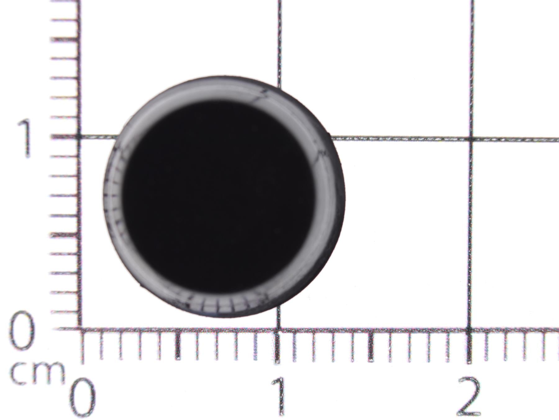 Round Rubber Foot Self-adhesive Ø12mm x Ø9.5mm x height 4mm
