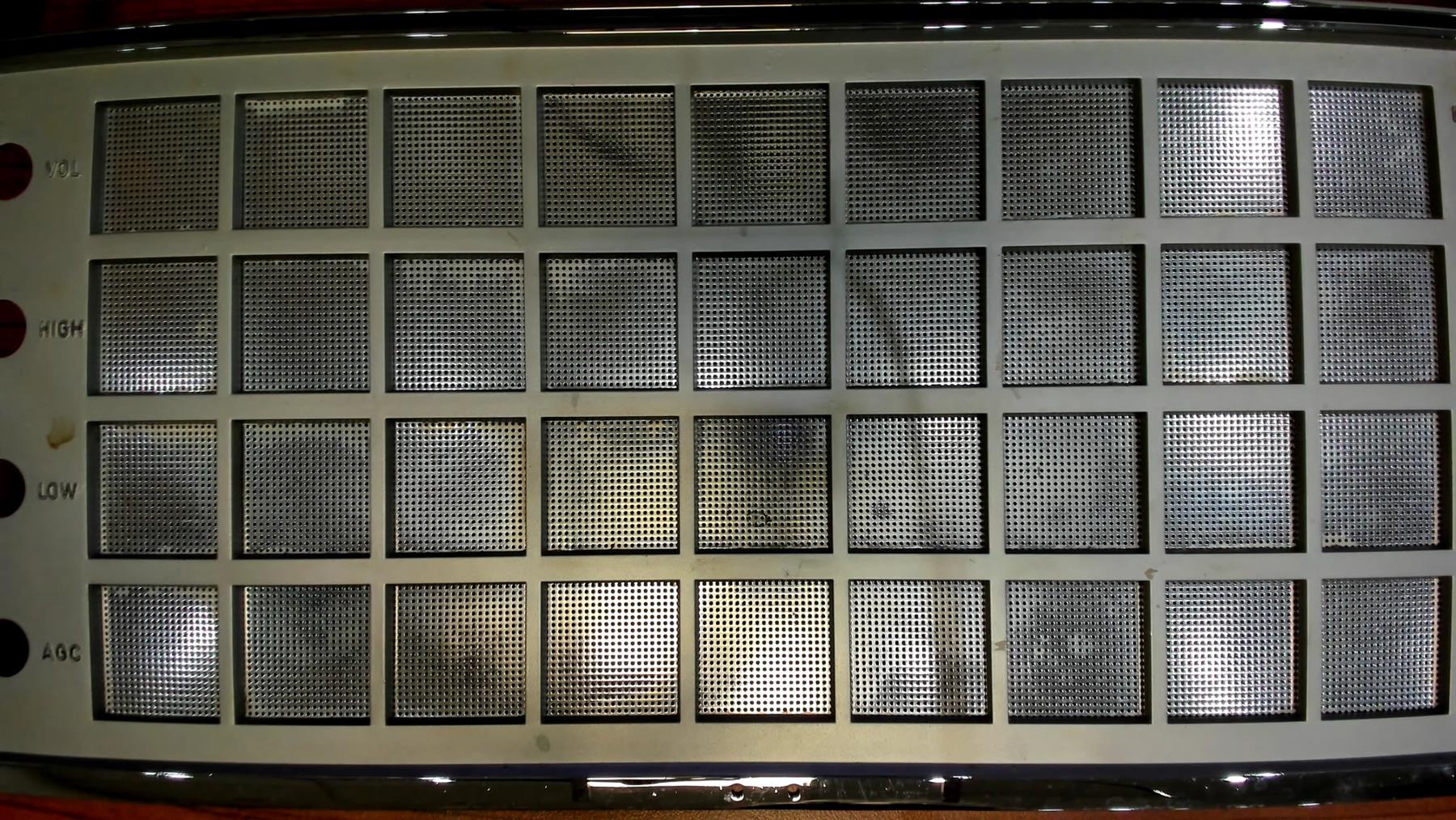 Philips L6X38T Radio Front Panel Vintage Replacement