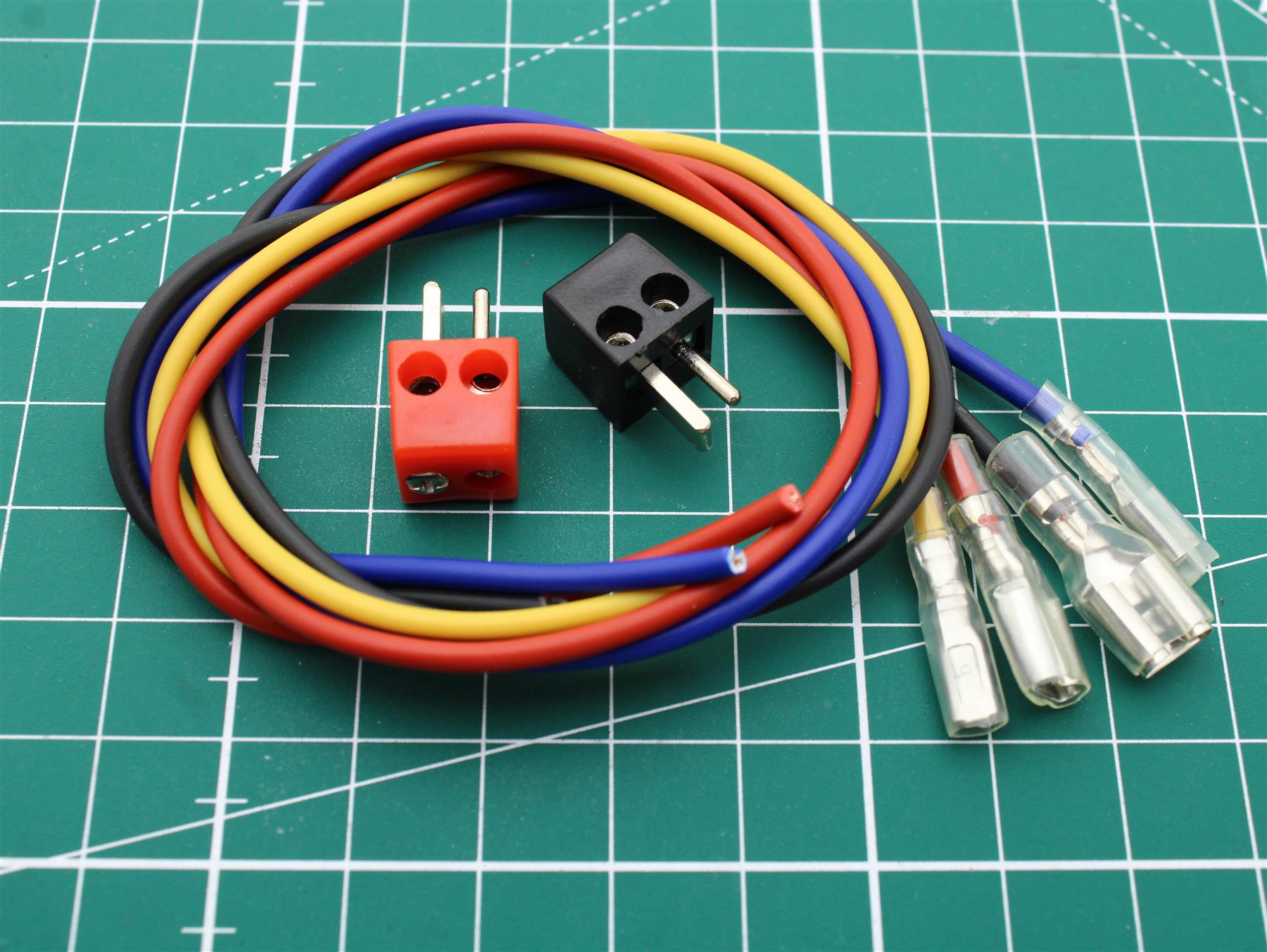 Vintage FORD Capri Car Radio Connectors Wire Harnesses for Power & Speakers