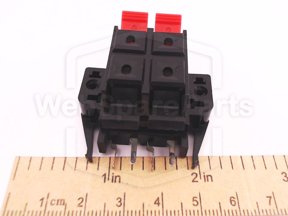 Sony HCD-RX Series PCB Speaker Terminal Connector for Vintage Audio Repair