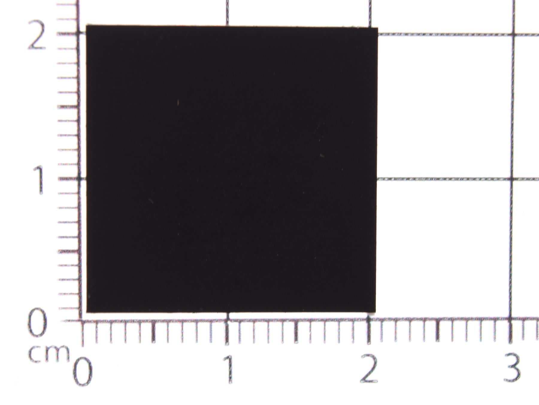 Rectangular Rubber Foot Self-adhesive 20mm x 19.7mm Height 1.5mm