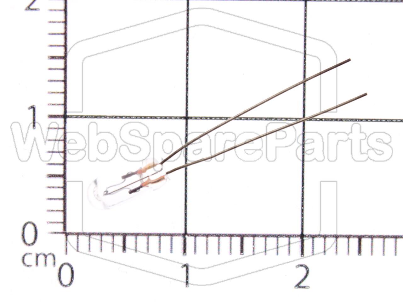 Incandescent Lamp 14 Volts 60mA Ø 3.15mm Length 6.35mm