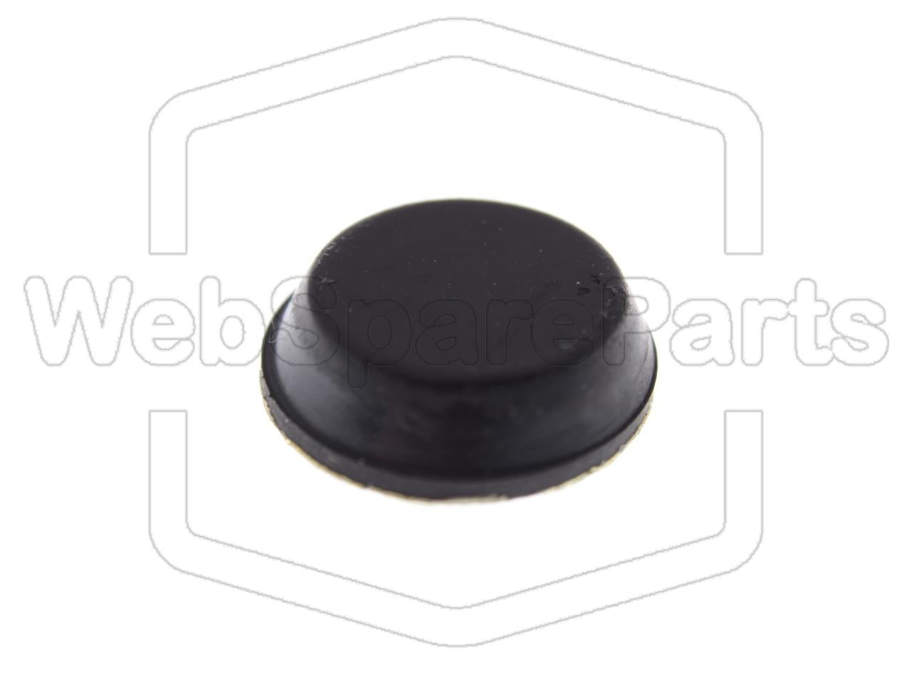 Round Rubber Foot Self-adhesive Ø12.7mm x Ø11.5mm x height 3.8mm