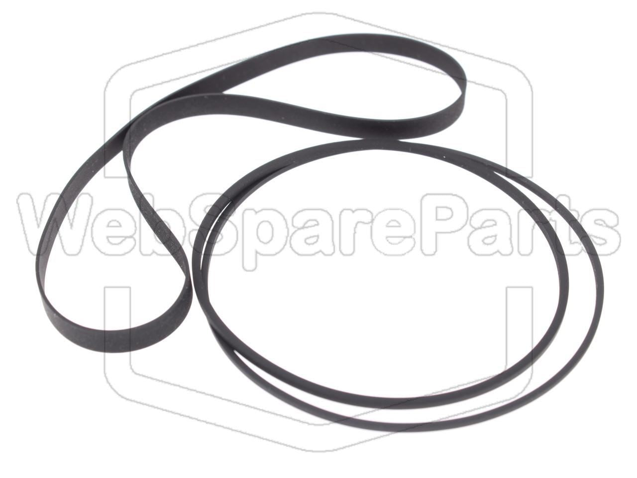 Belt Kit For Stereo Cassette Deck Aiwa AD-S20