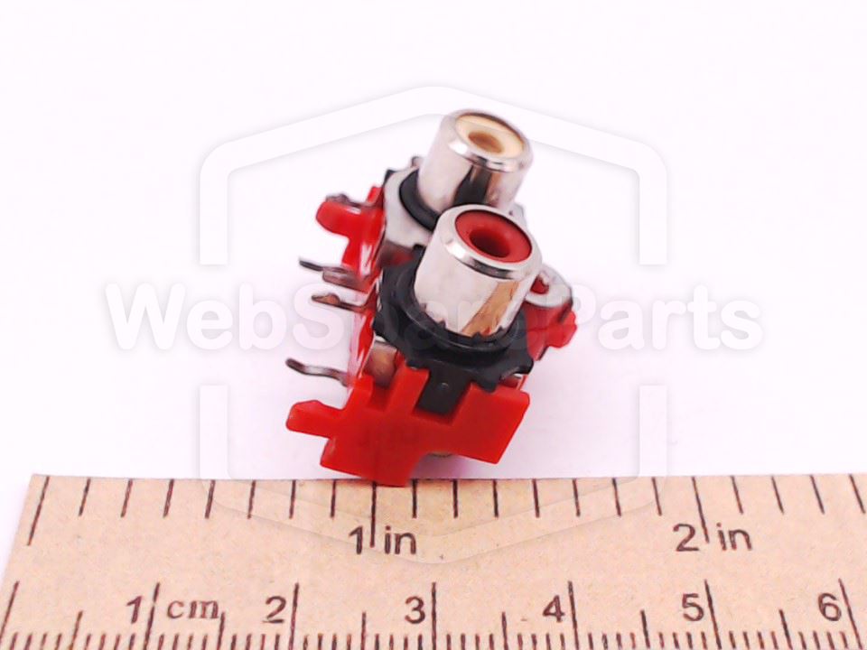 Sony HCD-GPX Series RCA Female PCB Jack for Vintage Audio Repair