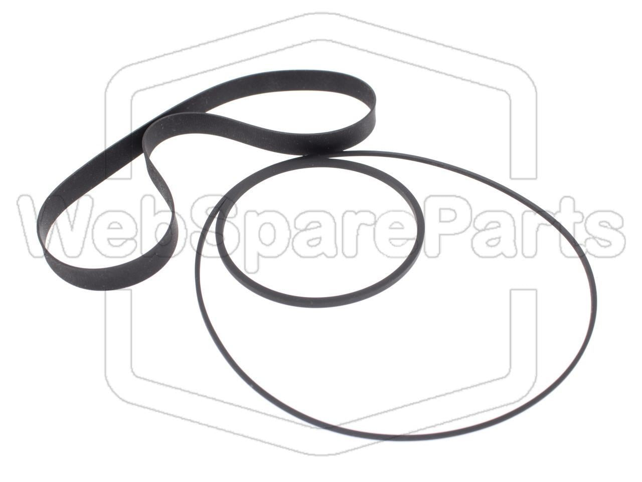 Belt Kit For Cassette Deck Nakamichi LX-3