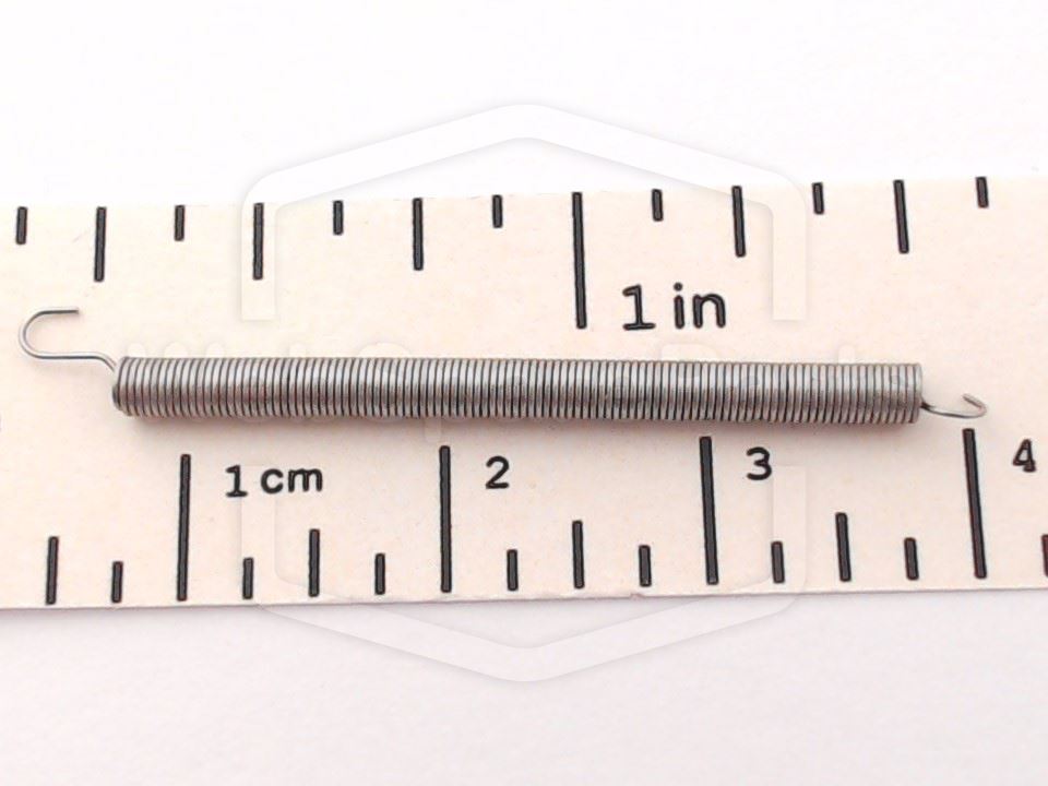 Ressort d'extension Ø = 2.31mm x TL = 30.2mm x TK = 0.3mm