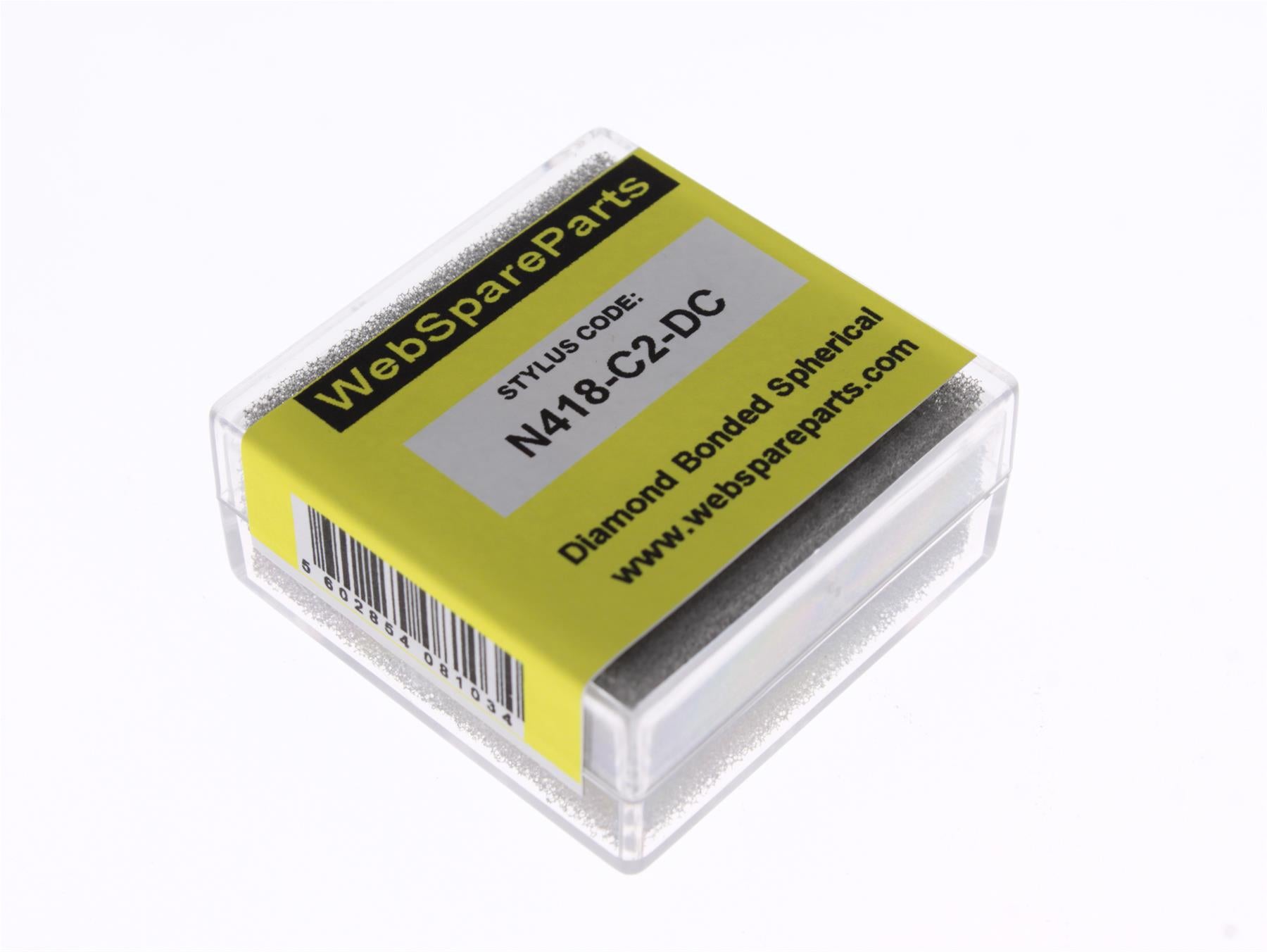 N418-C2-DC Agulha de ponta de diamante com ligação esférica