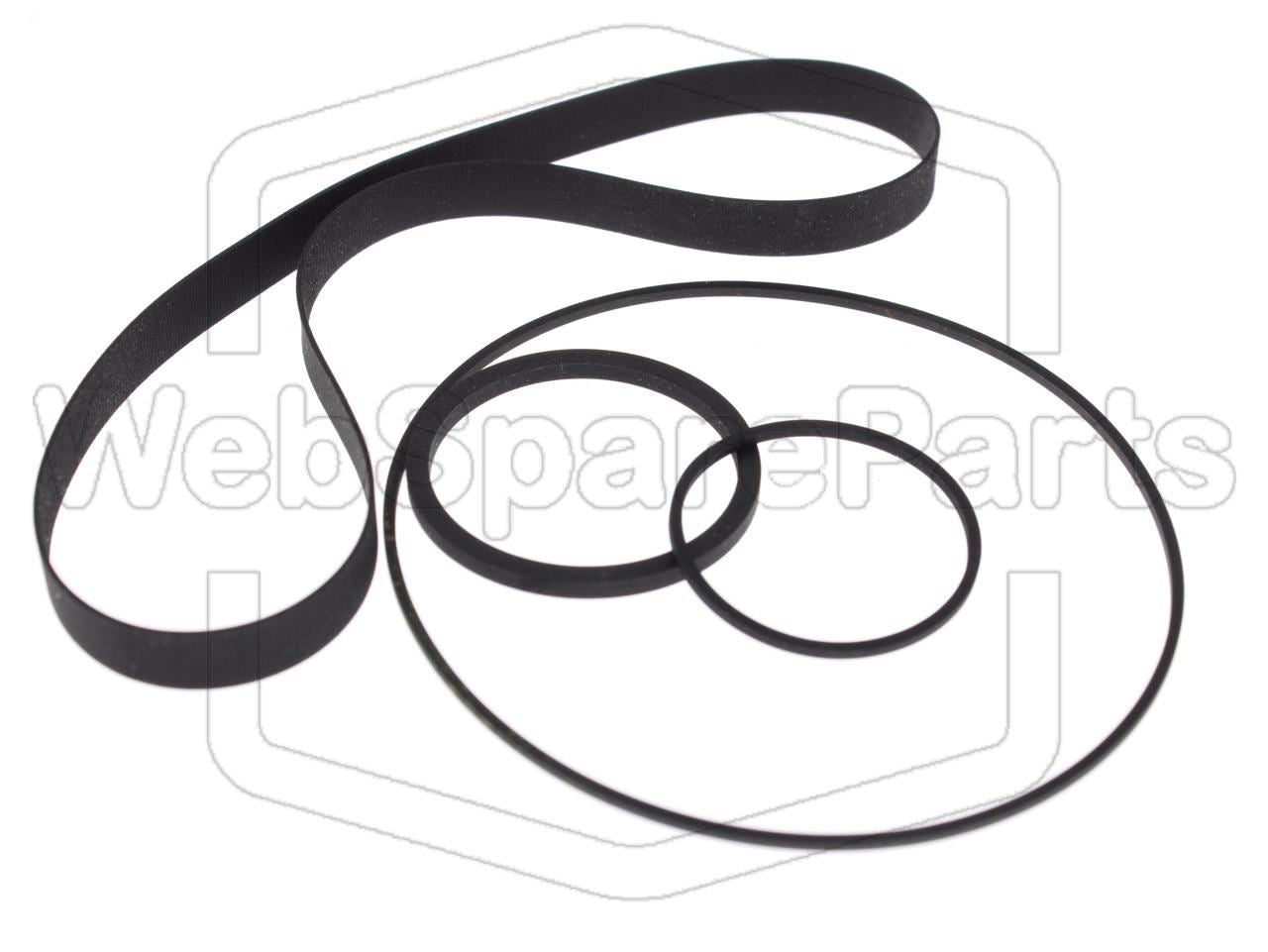 Kit de correias para Gravador de Vídeo cassete Sharp VC-3300