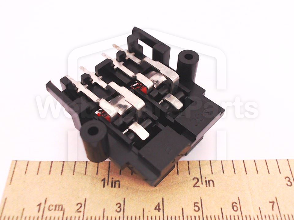 Sharp CDC Series PCB Speaker Terminal Connector for Vintage Audio Repair