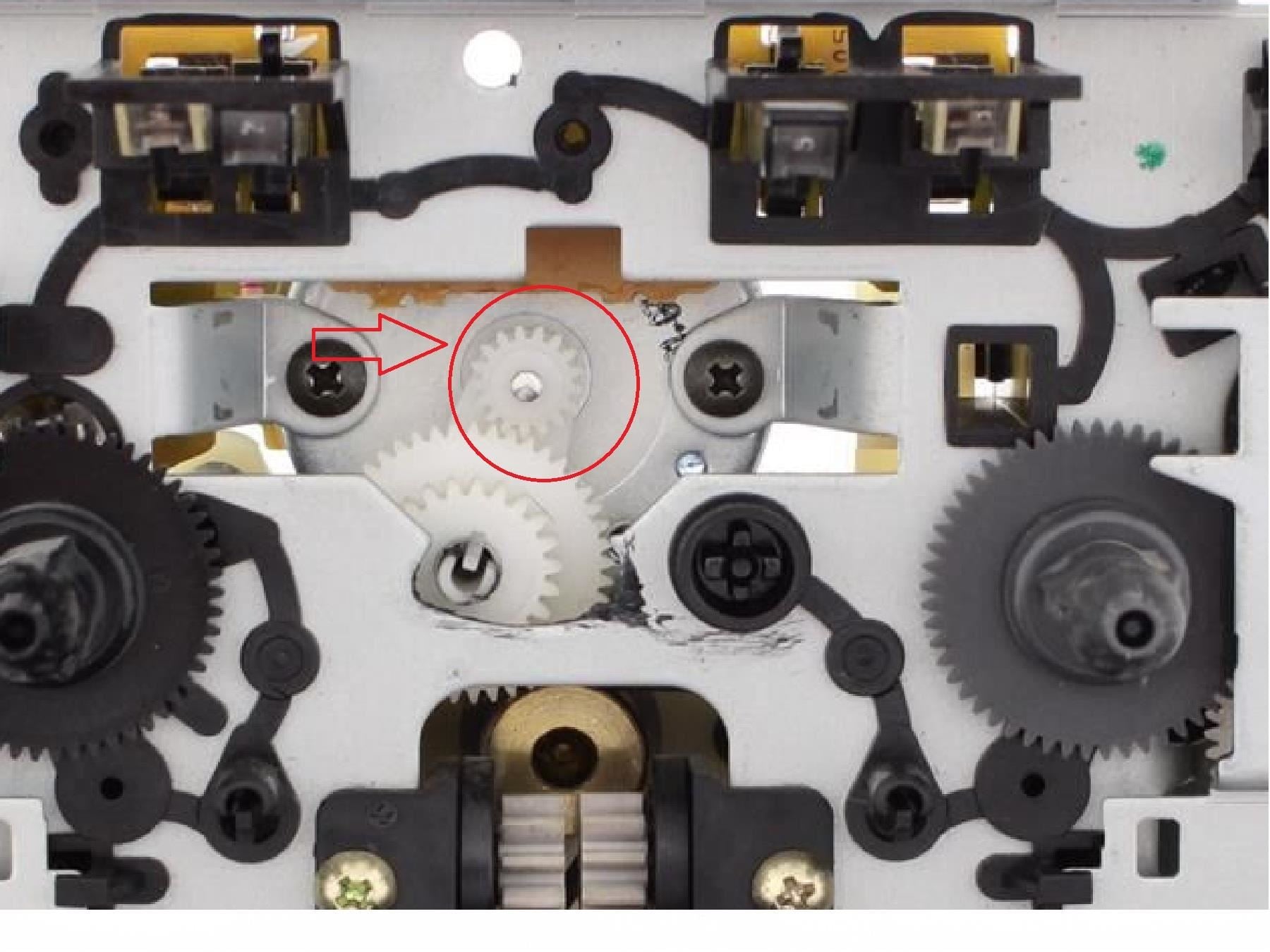 Gear FR/RW for Cassette Deck Sony HCD-D290