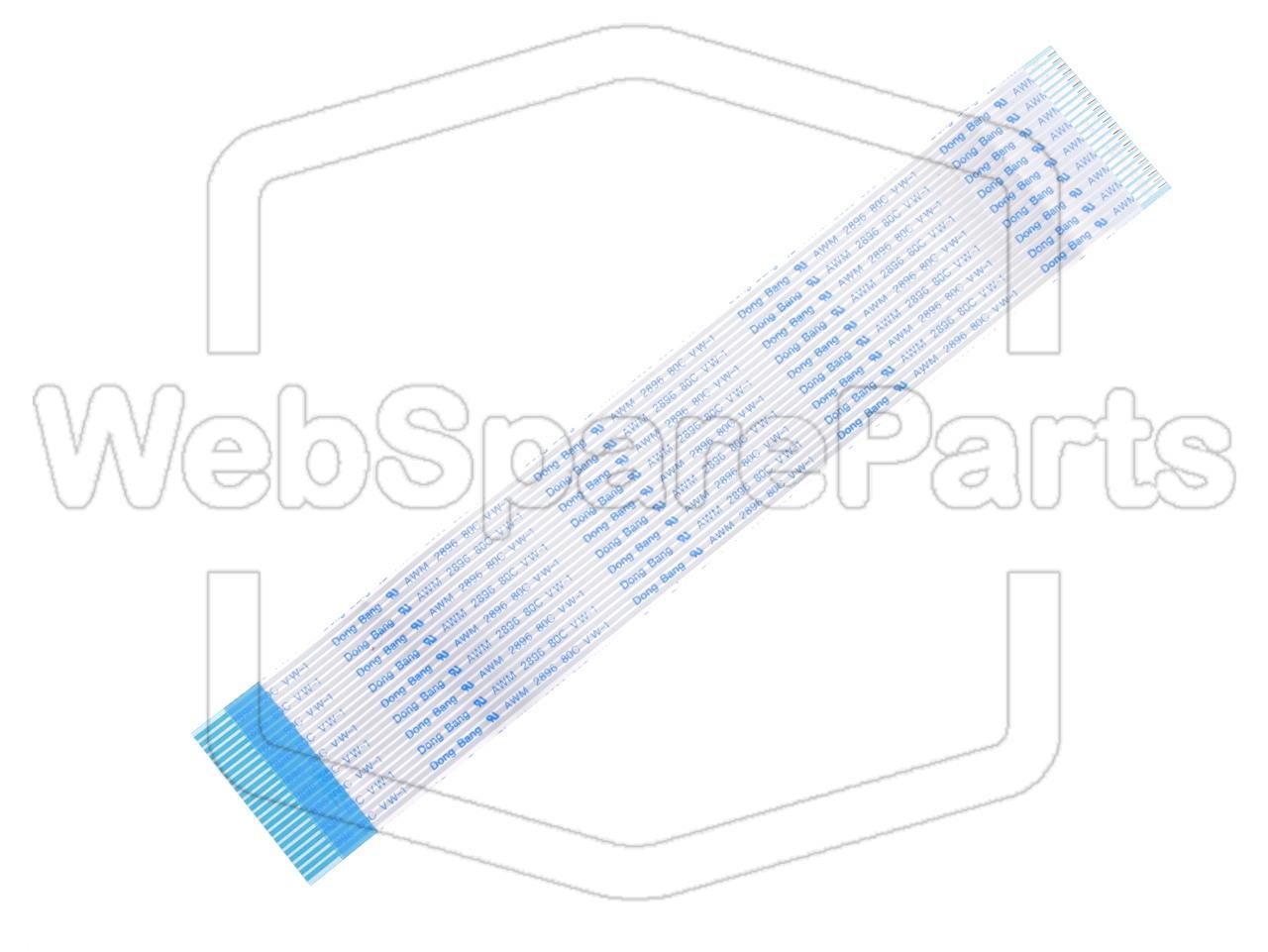 23 poliges invertiertes Flachbandkabel L=138mm W=24.30mm