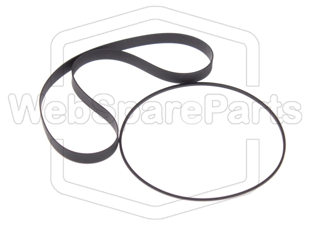 Belt Kit For Stereo Cassette Deck Kenwood KX-74R