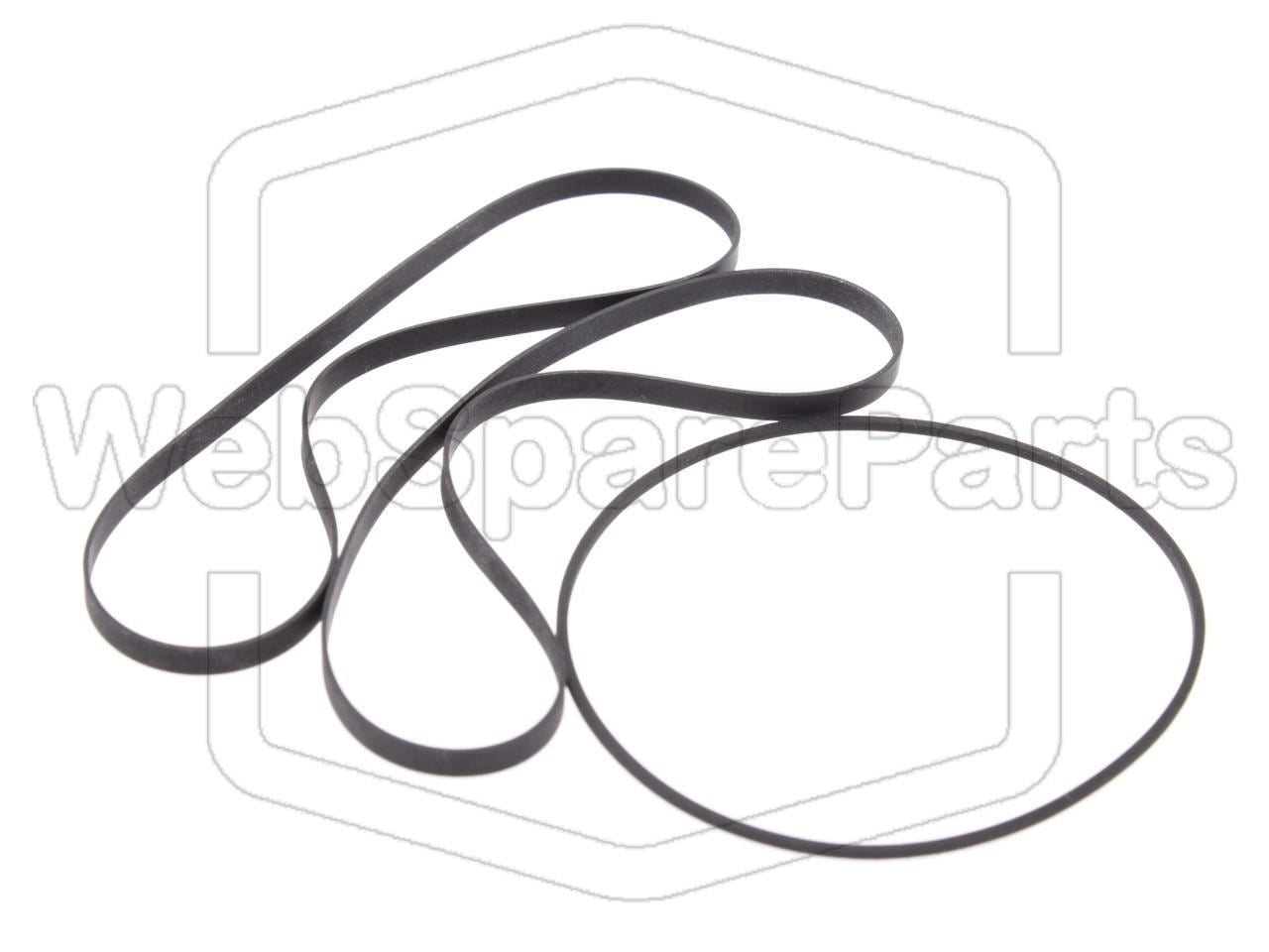Kit de correias para Deck de cassete Duplo Yamaha K-65