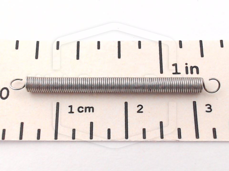 Ressort d'extension Ø = 2.3mm x TL = 25.5mm x TK = 0.3mm