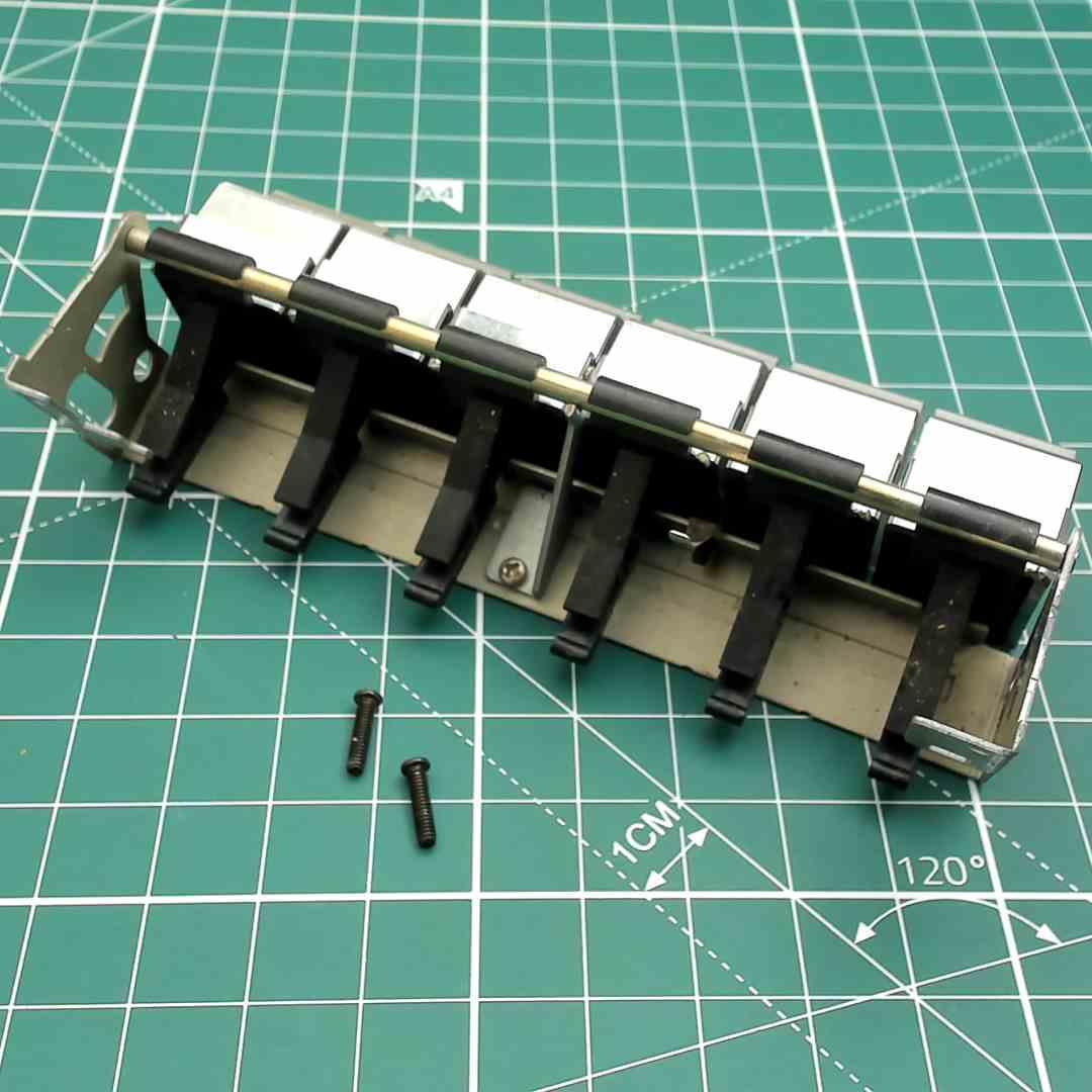 Replacement Cassette Deck Keyboard for Boombox, JVC PC-30
