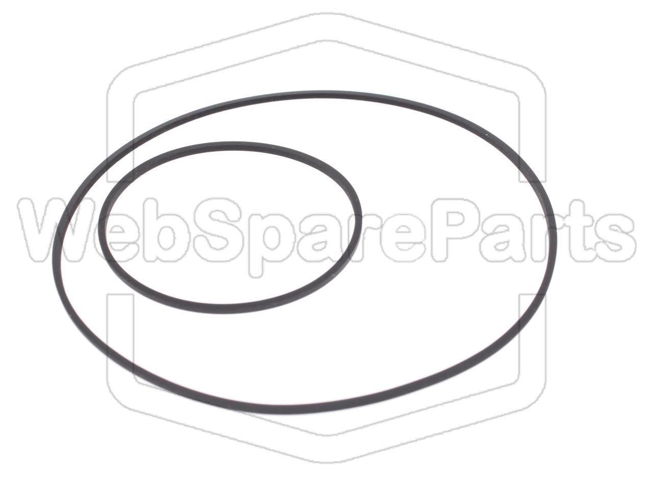 Full Belt Kit for Radiola 22 RA332 T Car Radio Cassette Player