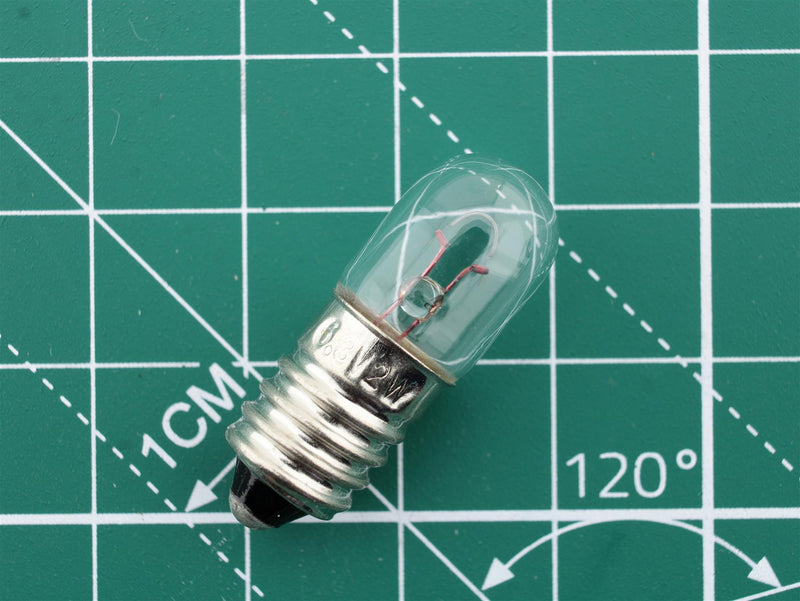 Miniature lamp E10 - 6V 300mA 2W