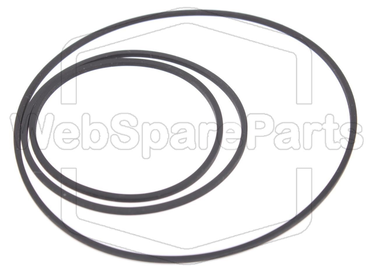 Kit de correias para Leitor de cassete Sony XO-D101 CD