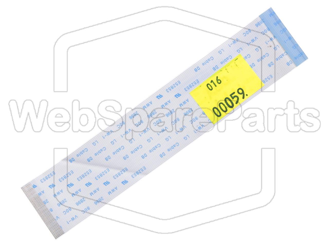 50 poliges invertiertes Flachbandkabel L=125mm W=25.55mm