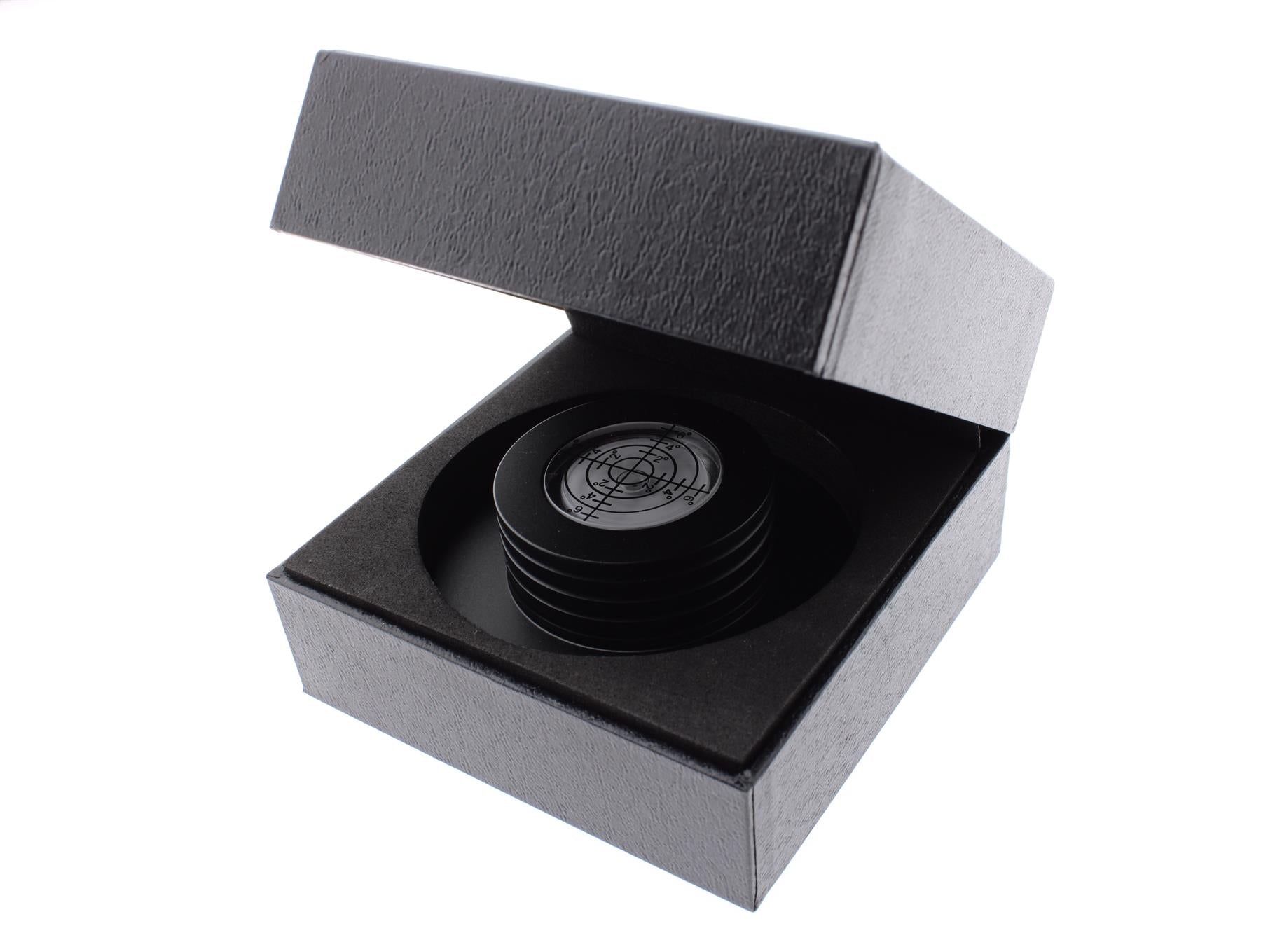 Turntable Disc Stabilizer With Level Black Dynavox PST300