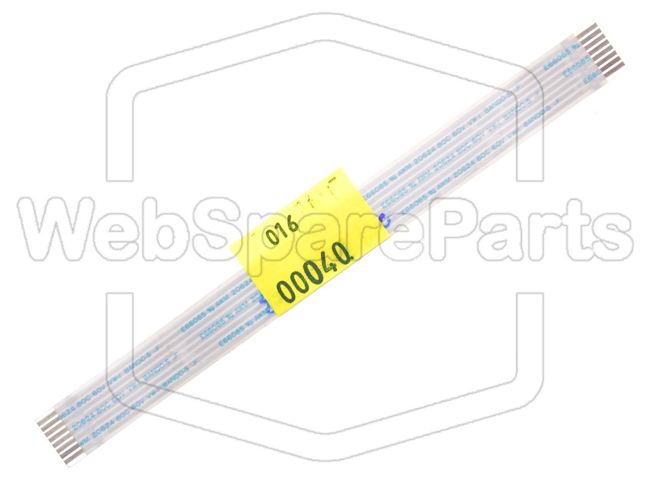 8 Pins Flat Cable L=130mm W=11.30mm