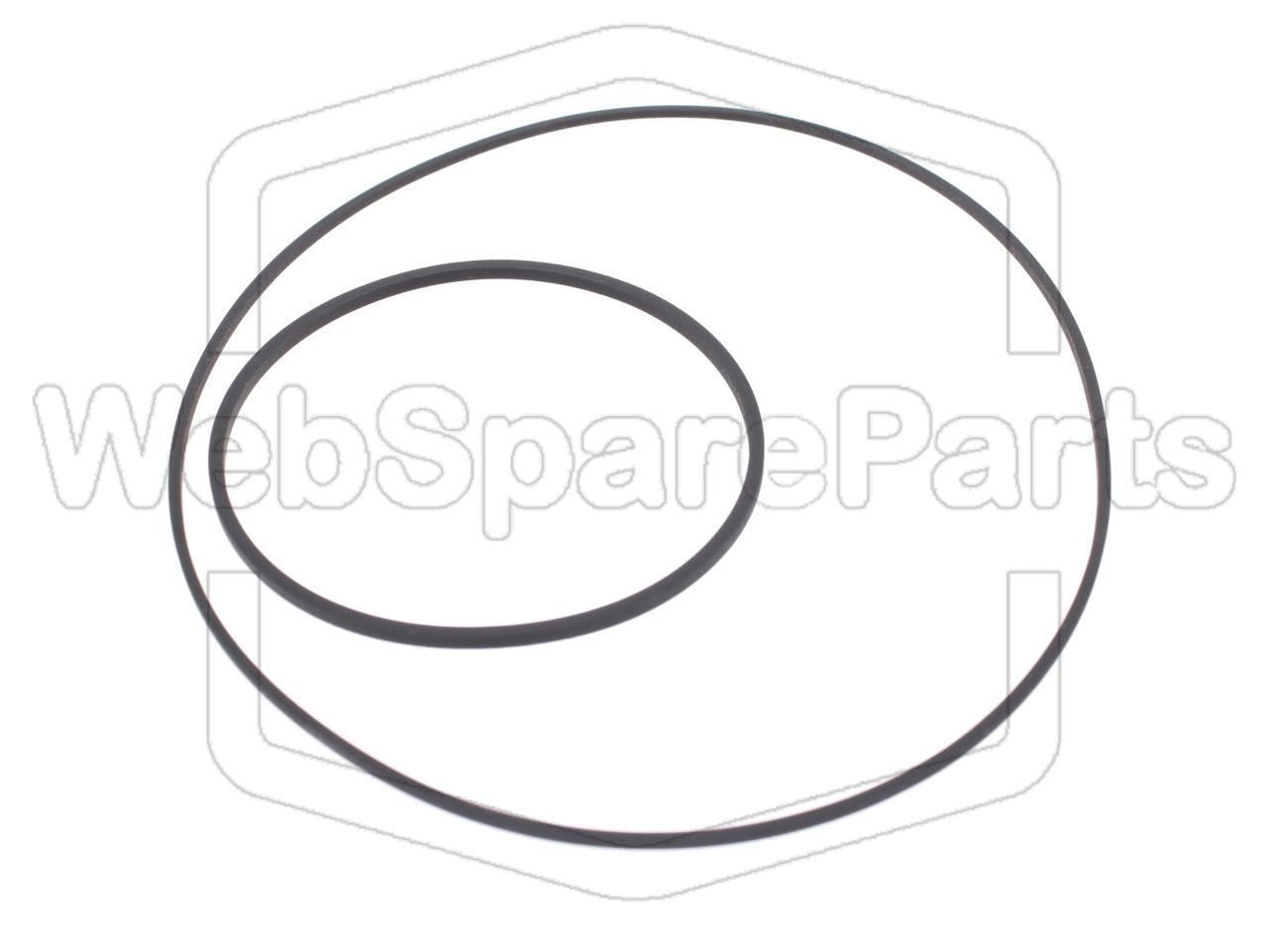 Full Belt Kit for Grundig CN-700 Cassette Deck