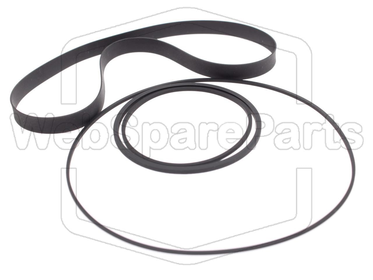 Belt Kit For Cassette Deck Nakamichi 480Z