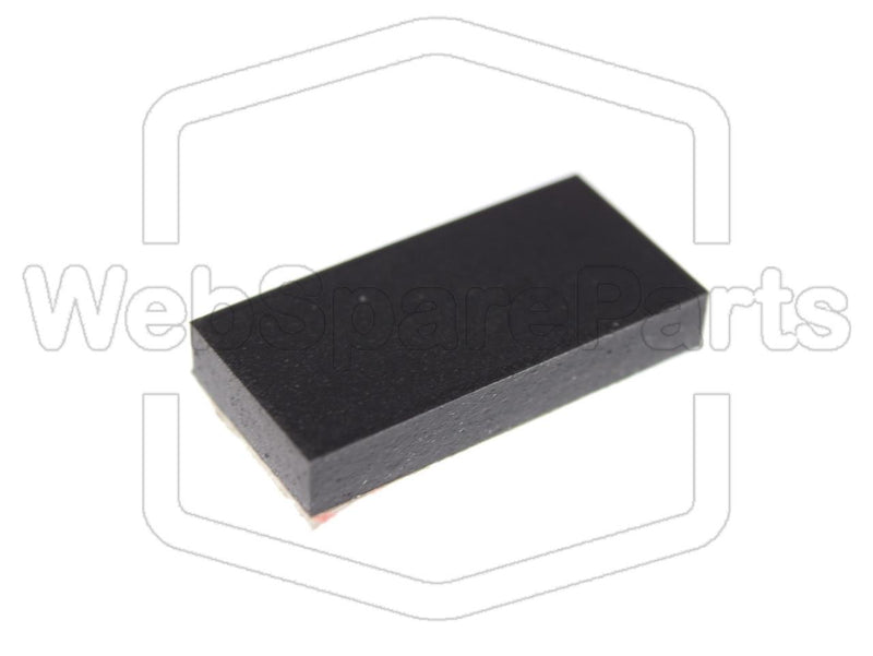 Rectangular Rubber Foot Self-adhesive  18.0mm x 9.0mm Height 3.0mm