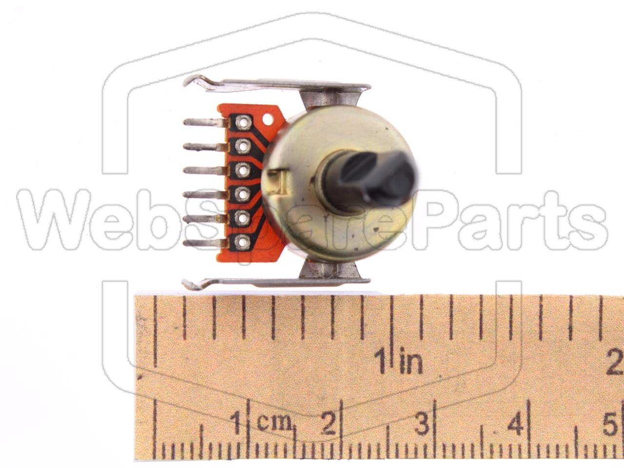 Rotary Potentiometer 10K with Shaft for Hitachi TRK-640R