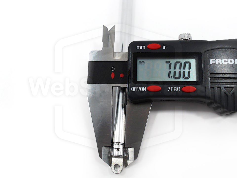 Vintage Radio Boombox Retractable Antenna Ø7.0 mm 195–795 mm