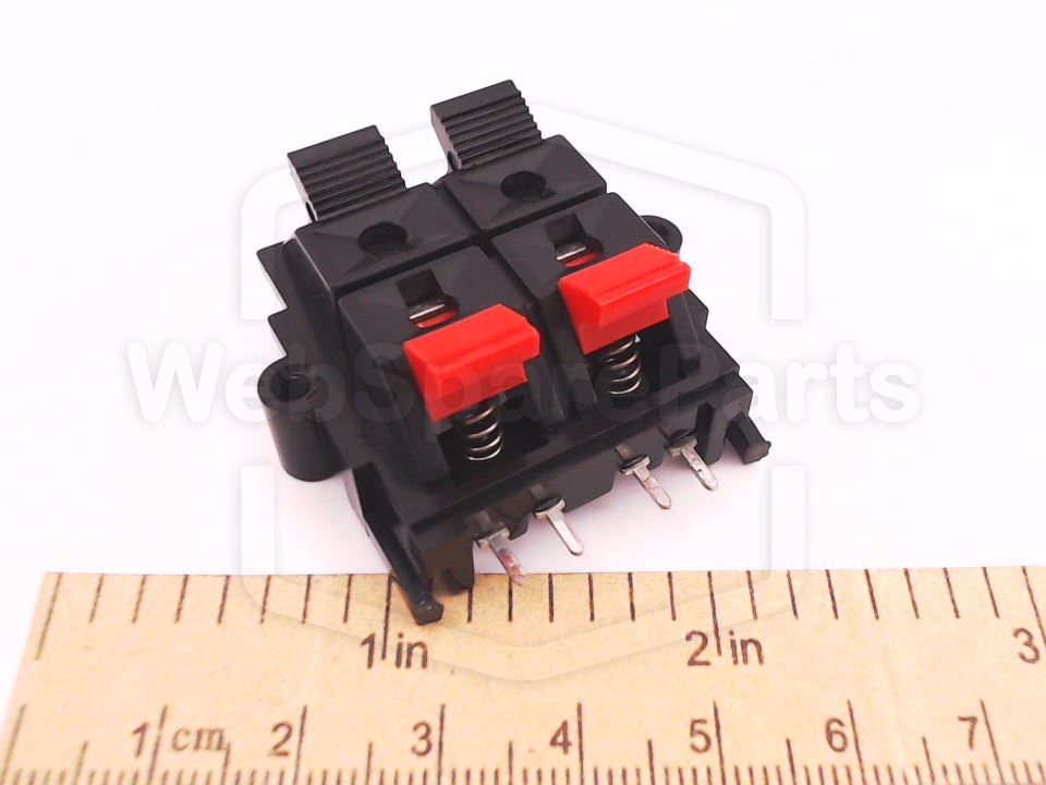 Sharp CDC Series PCB Speaker Terminal Connector for Vintage Audio Repair