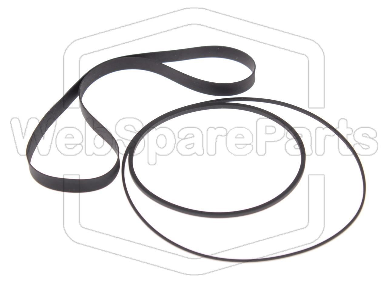 Full Belt Kit for Kenwood KX-505 Cassette Deck