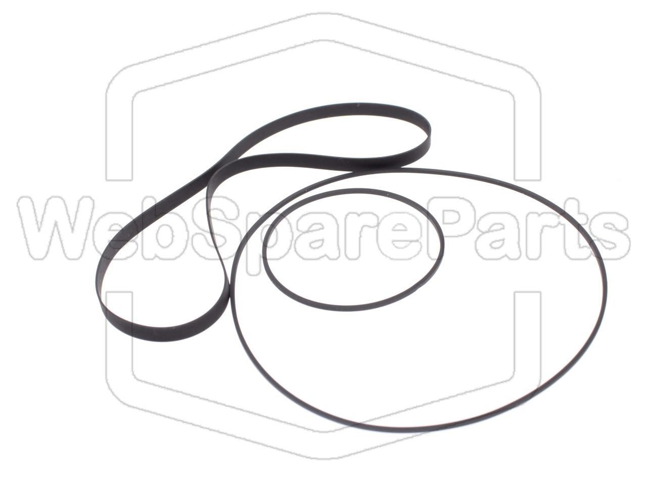 Belt Kit For Cassette Deck Akai GX-F80