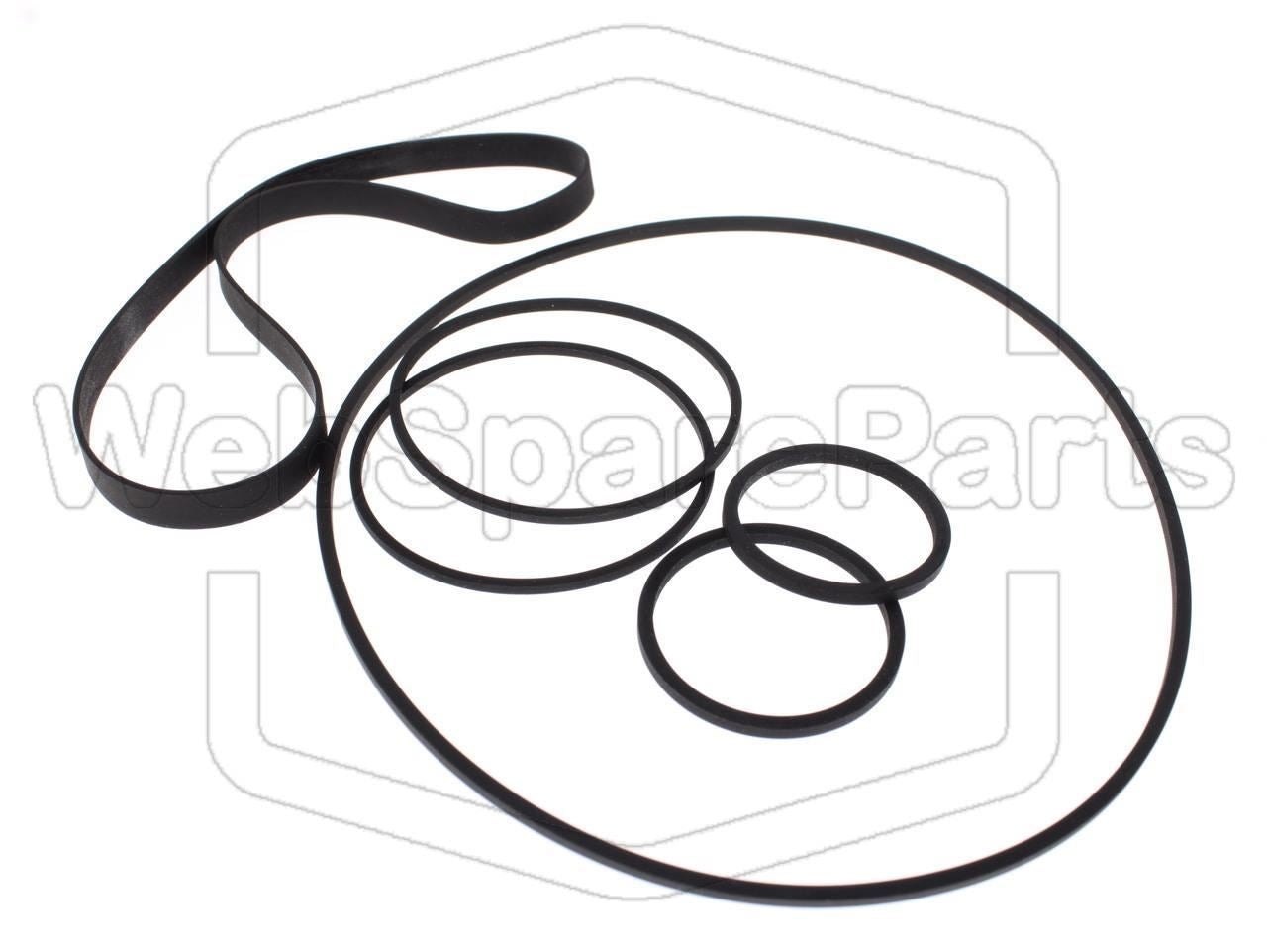 Belt Kit For Video Cassette Recorder Bang & Olufsen VHS-90