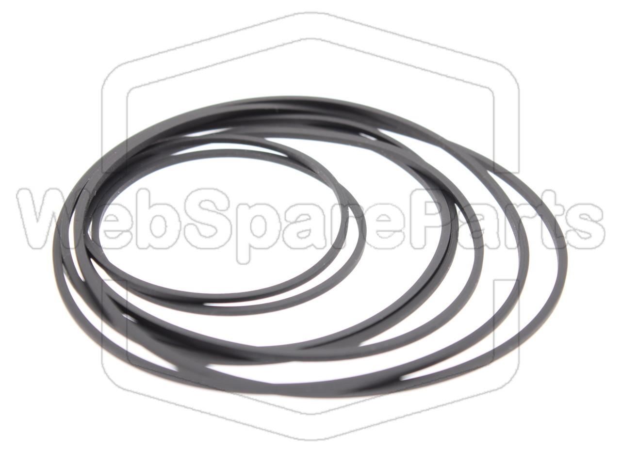 Hihnasarja kaksinkertainen kasettidekki Kenwood KX-64W