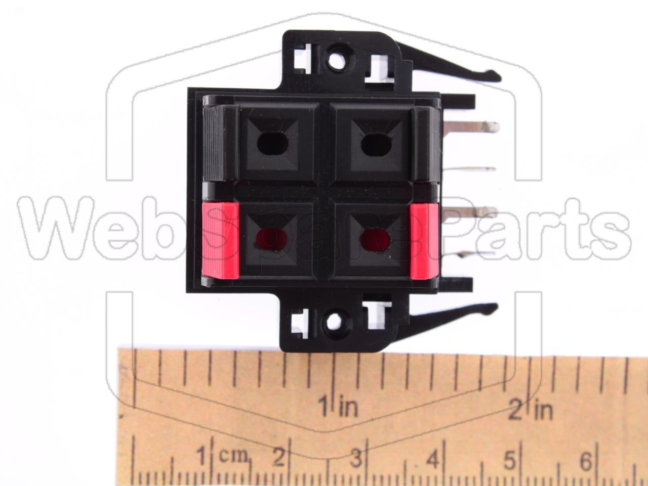 Grundig UMS Series PCB Speaker Connector for Vintage Audio Repair