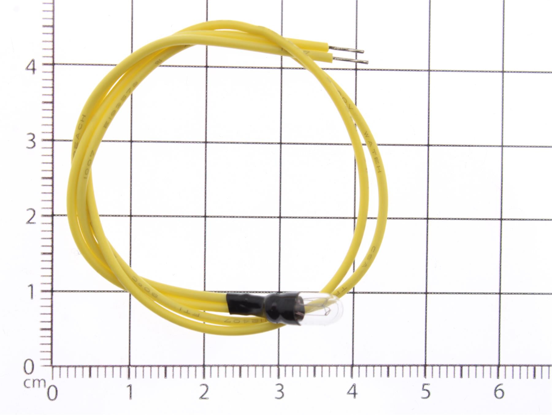 Incandescent Lamp Wired 24 Volts 50mA Ø 4mm