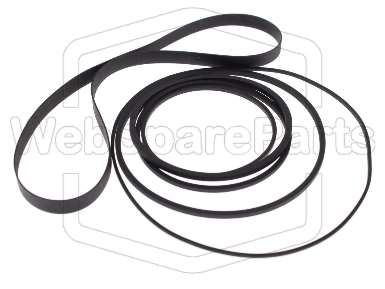 Kit de correias para Gravador de Vídeo cassete Sony SL-T6ME Betamax