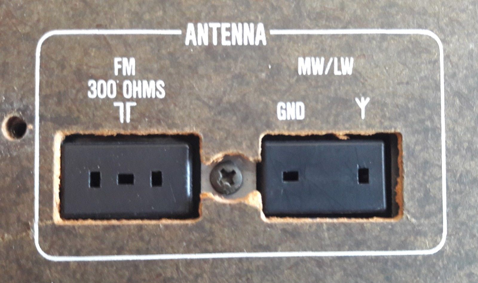 Vintage AM/FM Antenna Aerial Adapter for Grundig and Philips Radio Receivers
