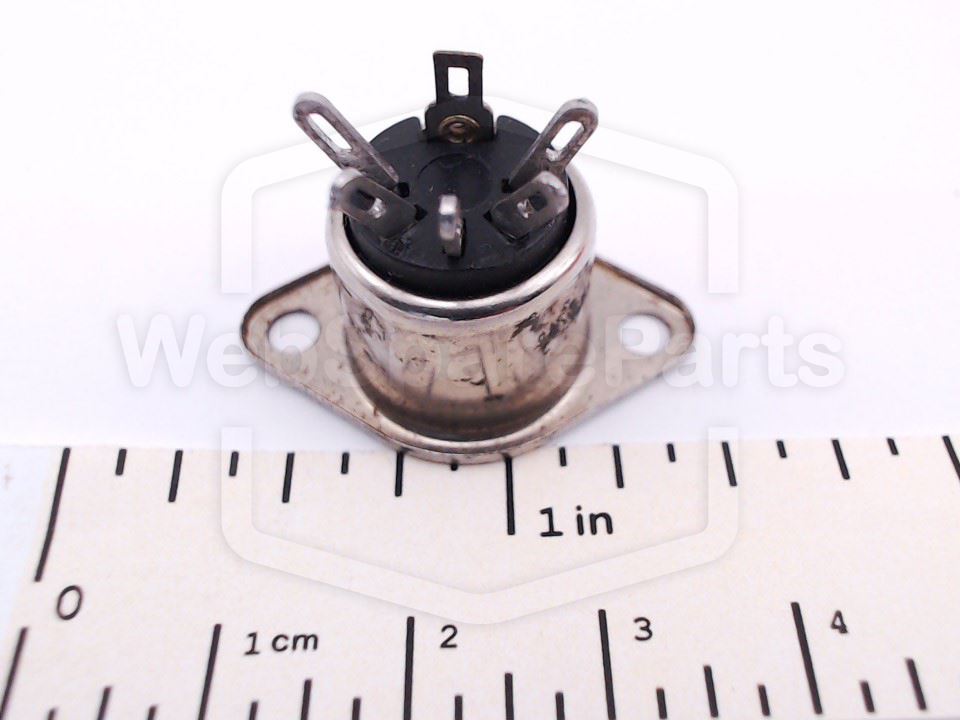 5-Pin DIN Wall-Mount Socket Connector for Vintage Audio Equipment Repair