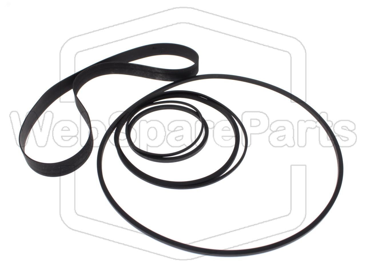 Kit de correias para Gravador de Vídeo cassete Prosco IV-707