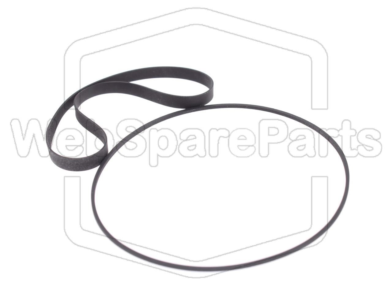 Belt Kit (Version 2) For Stereo Cassette Deck Akai GX-F25