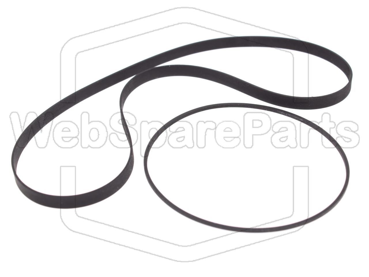 Kit de correias para Deck de cassete Tandberg TCD-310