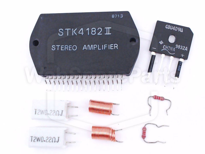 STK4182II Dual Power Audio amplifier 2x45W Original Sony